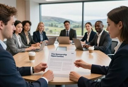 Visa Sponsorship Jobs in Scotland 2026: Earn £24,000 to £70,000 Annually