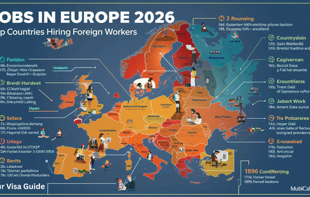 Jobs in Europe 2026: Top Countries Hiring Foreign Workers
