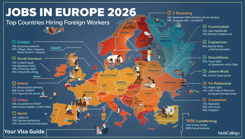 Jobs in Europe 2026: Top Countries Hiring Foreign Workers